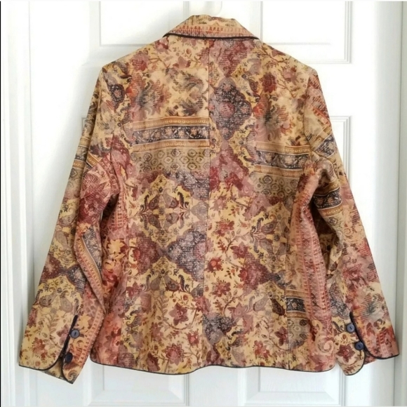NWT Coldwater Creek Jacket Floral Blazer C… - Picture 3 of 3